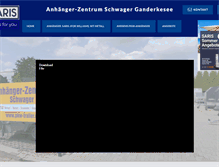 Tablet Screenshot of pkw-trailer.de